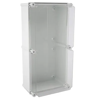 Safybox CA-63A GRP 540x270x205mm tall narrow transparent lid IP66
