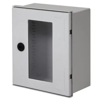 Minipol MN321-V GRP 300x250x140mm glazed polycarbonate window door IP66