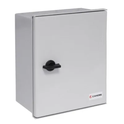 Minipol MN321 GRP 300x250x140mm IP66 single door grey hinged wall mount