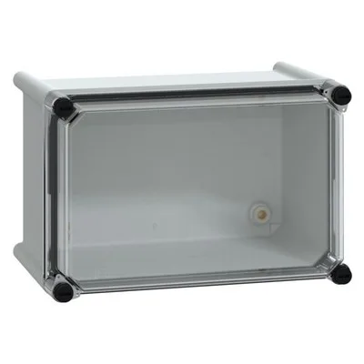 NSYPLSA1827G Thalassa PLSA GRP 270x180x275mm clear high lid IP66 deep junction box