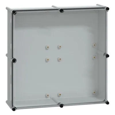 NSYPLSA5454G Thalassa PLSA GRP 540x540x275mm clear high lid IP66 largest