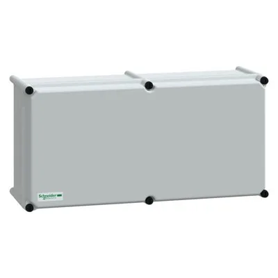 NSYPLSCA2754G Thalassa PLSCA GRP 270x540x275mm grey PC high lid IP66