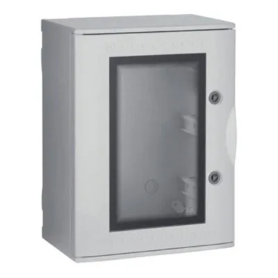 IBOCO Pedro VTR02O GRP 425x325x180mm glazed door IP66 polycarbonate window